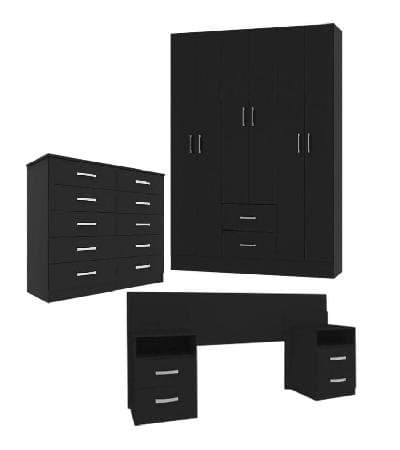 COMBO DE DORMITORIO BLACK