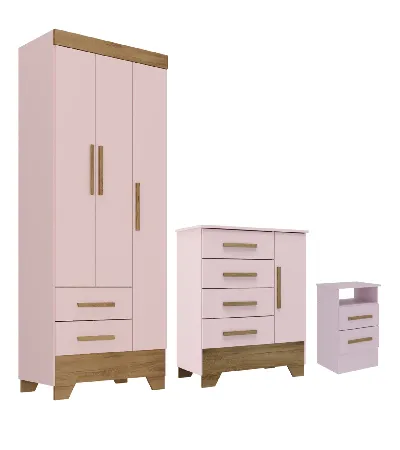 COMBO INFANTIL ROSA