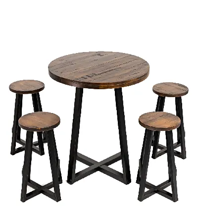 JUEGO DE COMEDOR BANQUETAS