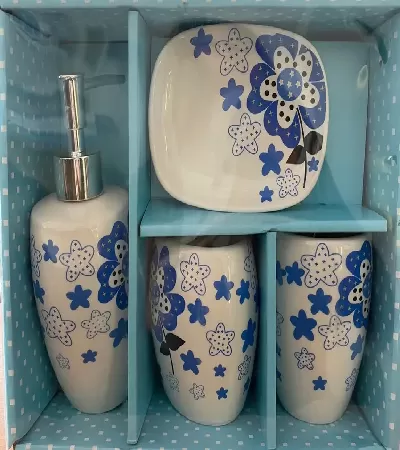 SET DE BAÑO BLANCO
